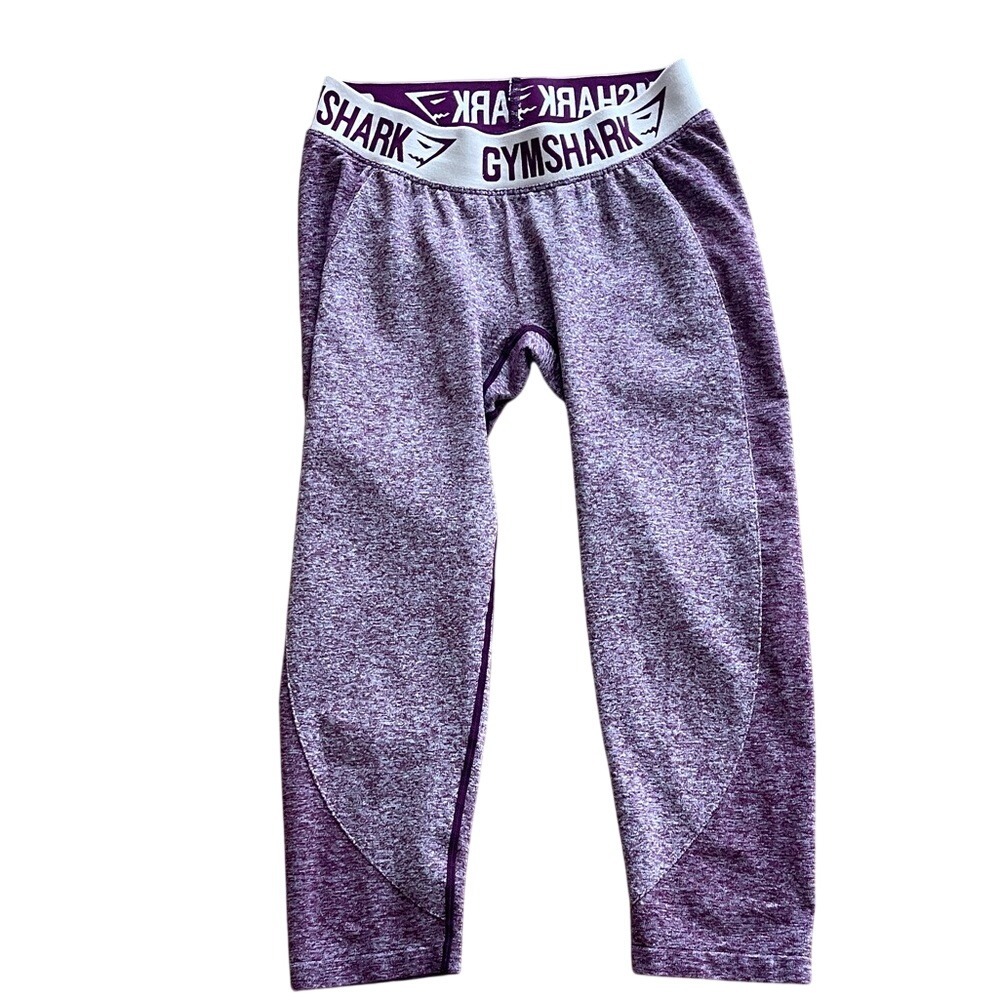 Gymshark Flex Wine Purple Heathered Leggings‎ Small